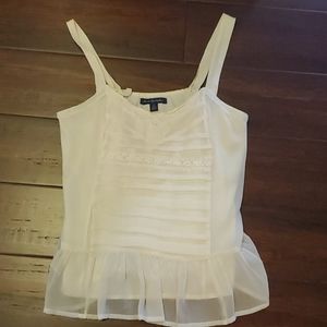 American Eagle tank, sheer overlay